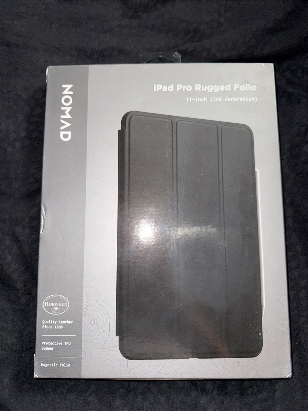 🆕 Nomad iPad Pro Rugged Folio Case - Black